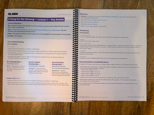 Rainbow Library Curriculum: 2nd Grade - 3rd Grade