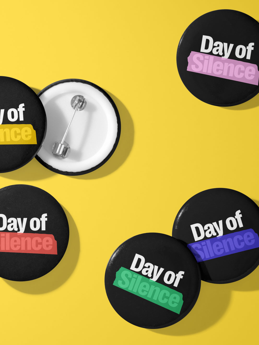 Day of Silence Button Pack